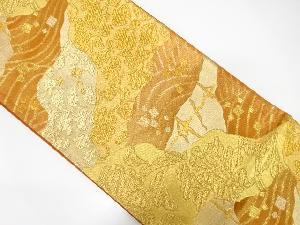 佐竹孝機業製　唐草道長文織出し袋帯